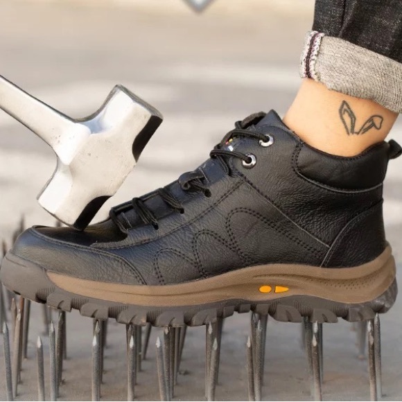 Man’s safety shoes with steel toe very comfortable lightweight - Picture 11 of 13